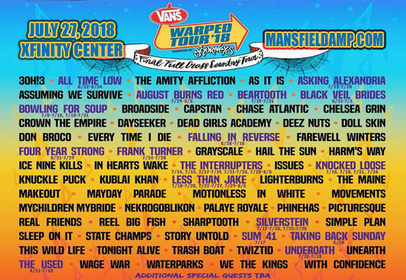 2018 warped