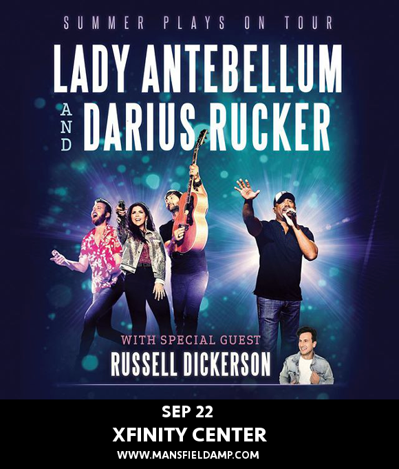 Lady Antebellum, Darius Rucker & Russell Dickerson at Xfinity Center