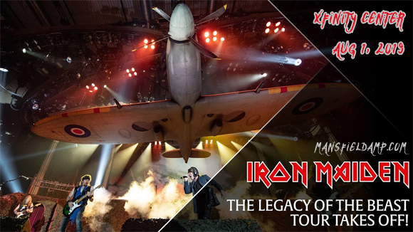 Iron Maiden at Xfinity Center