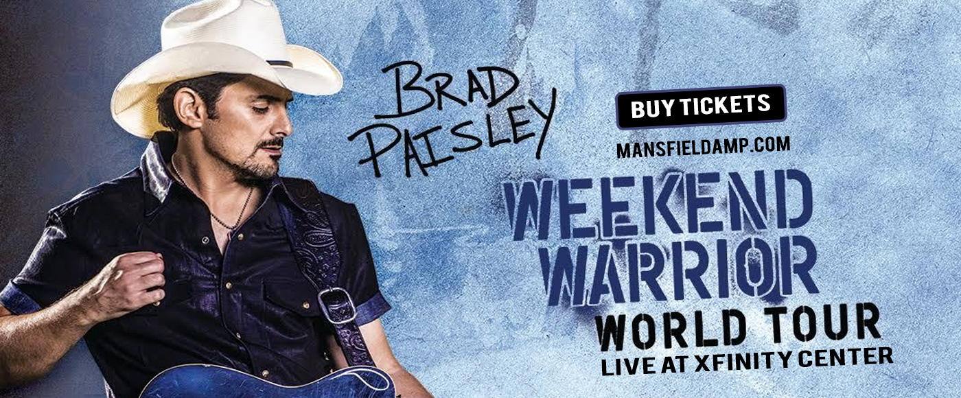 Brad Paisley, Chris Lane & Riley Green at Xfinity Center