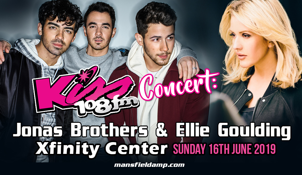 Kiss 108 Concert Jonas Brothers & Ellie Goulding Tickets 16th June