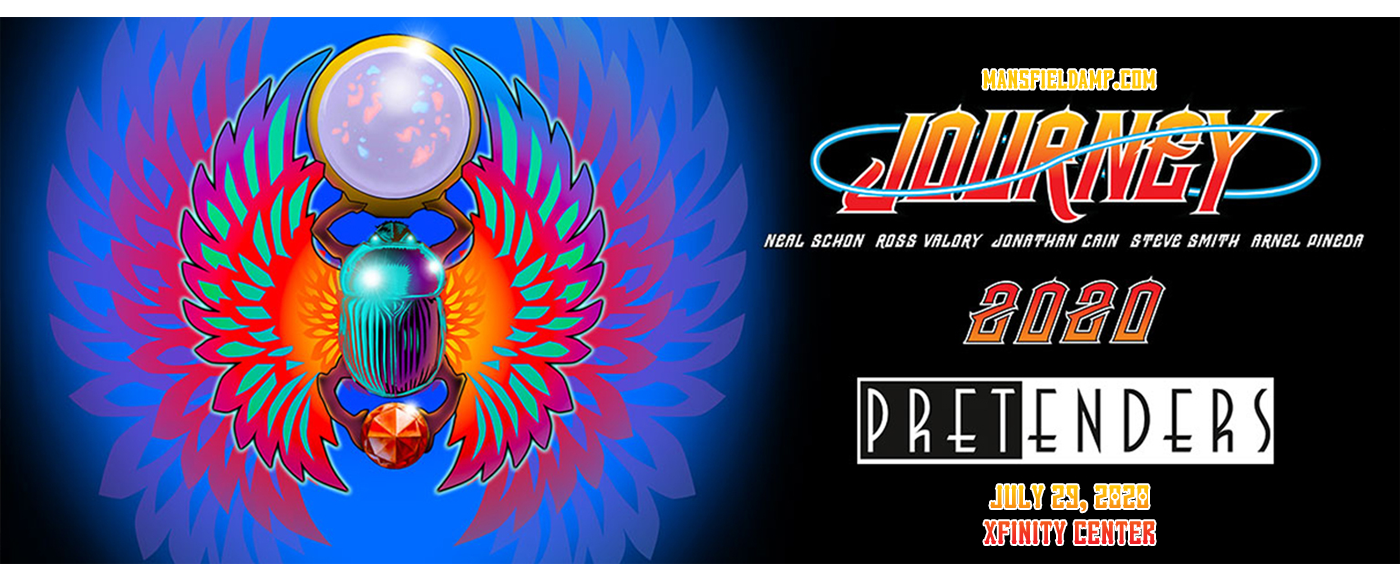Journey & The Pretenders at Xfinity Center tickets Journey & The Pretenders at Xfinity Center