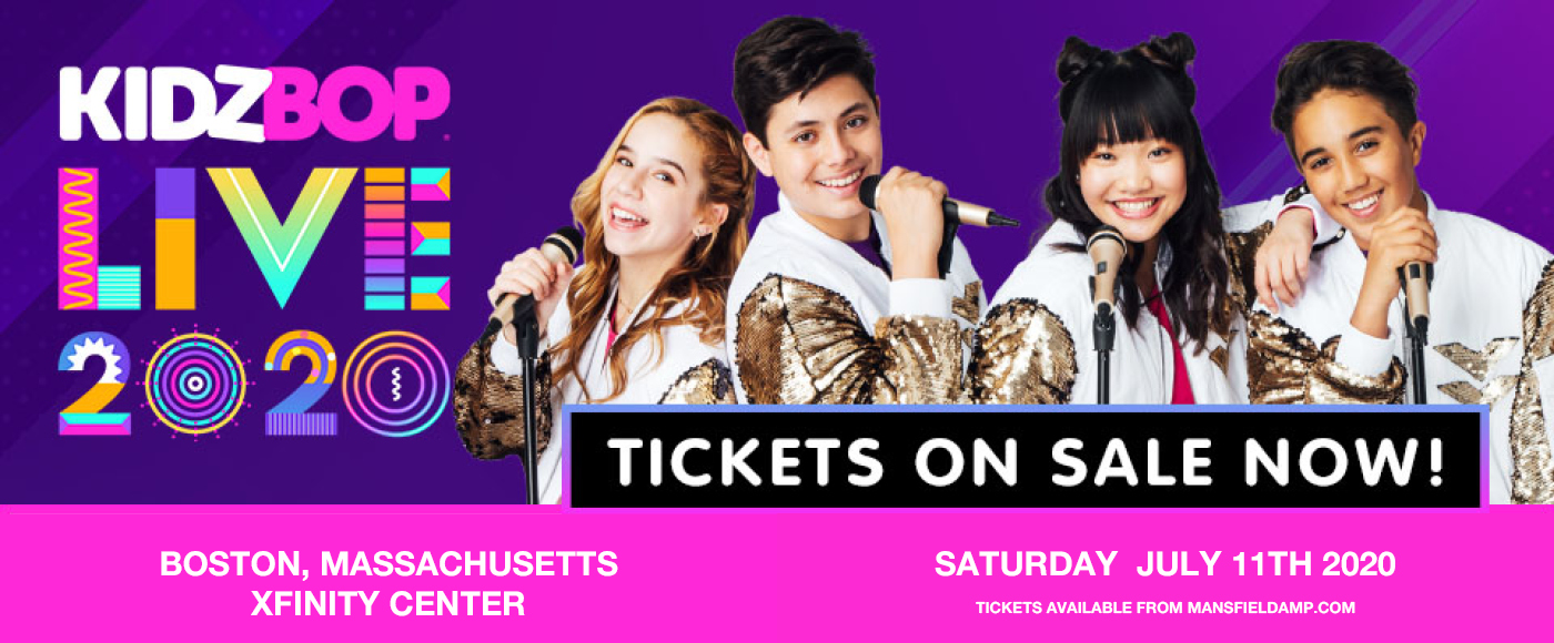 Kidz Bop Live at Xfinity Center tickets Kidz Bop Live at Xfinity Center