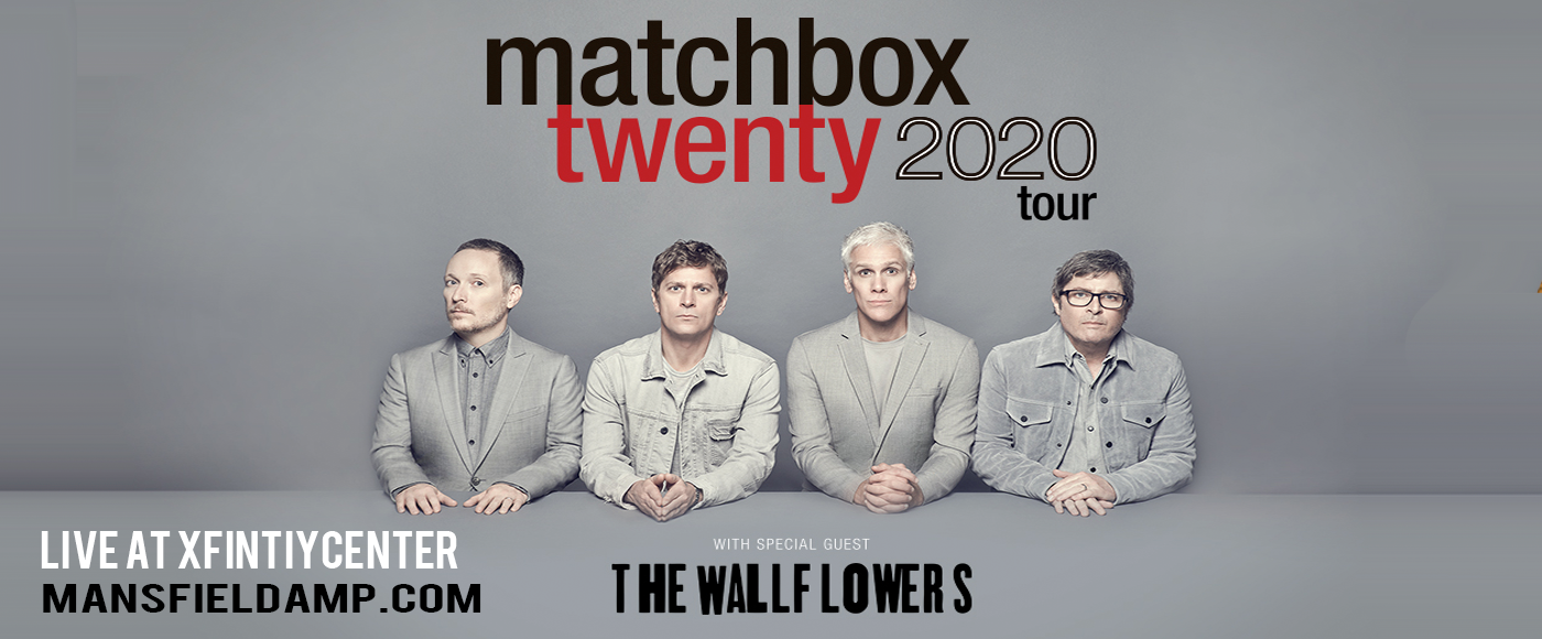 Matchbox Twenty & The Wallflowers at Xfinity Center tickets Matchbox Twenty & The Wallflowers at Xfinity Center
