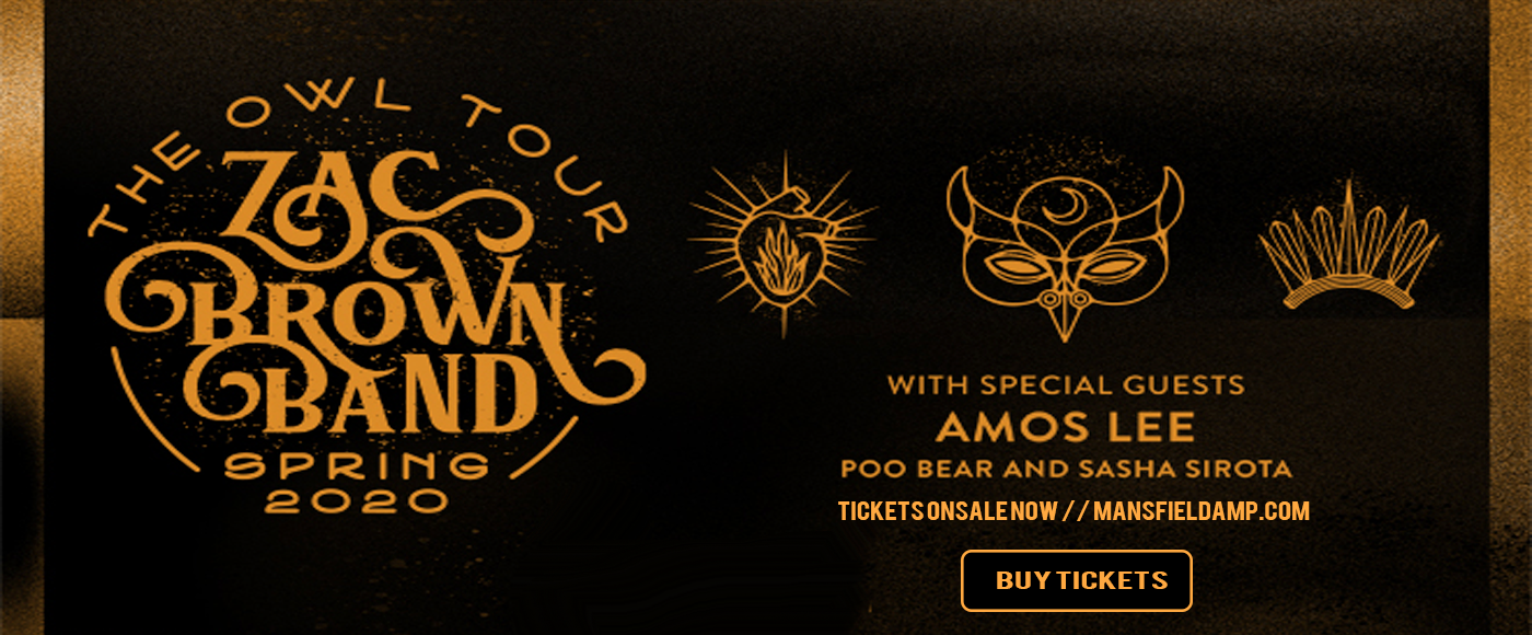 Zac Brown Band at Xfinity Center tickets Zac Brown Band at Xfinity Center