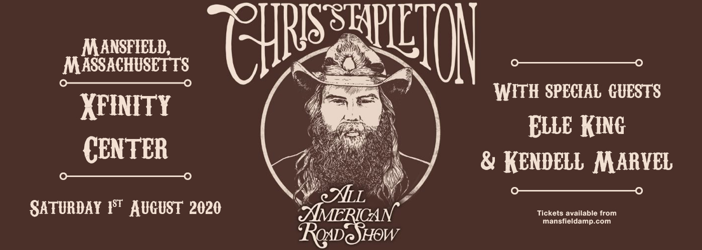 Chris Stapleton at Xfinity Center tickets Chris Stapleton at Xfinity Center