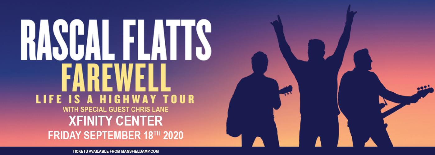 Rascal Flatts [CANCELLED] at Xfinity Center