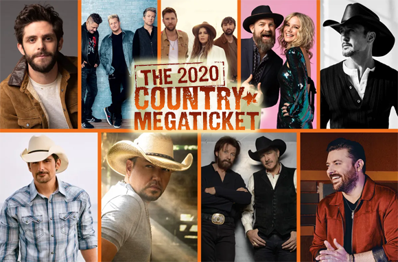 Country Megaticket (Includes Tickets To All Performances) [CANCELLED] at Xfinity Center
