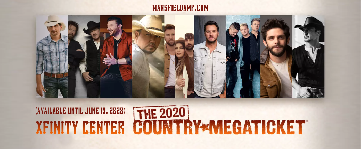 Country Megaticket (Includes Tickets To All Performances) [CANCELLED] at Xfinity Center