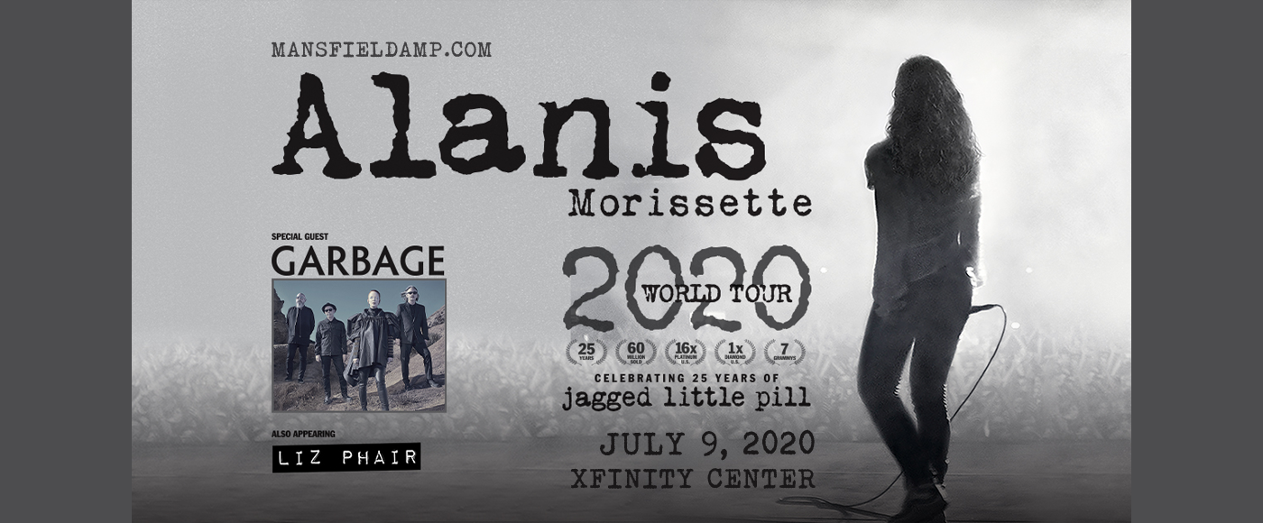 Alanis Morissette at Xfinity Center tickets Alanis Morissette at Xfinity Center