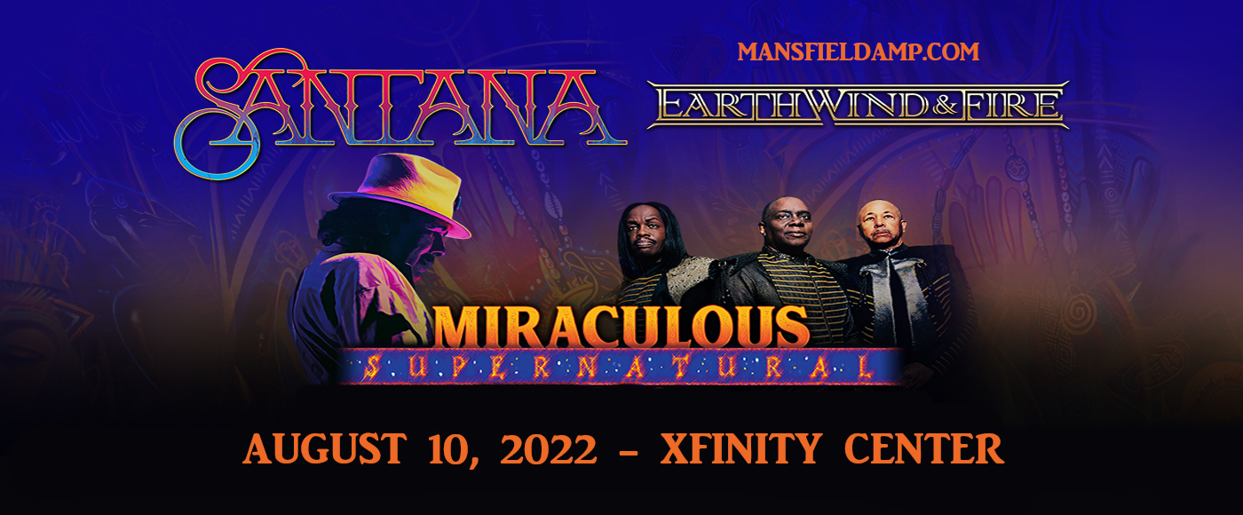 Santana & Earth, Wind and Fire at Xfinity Center