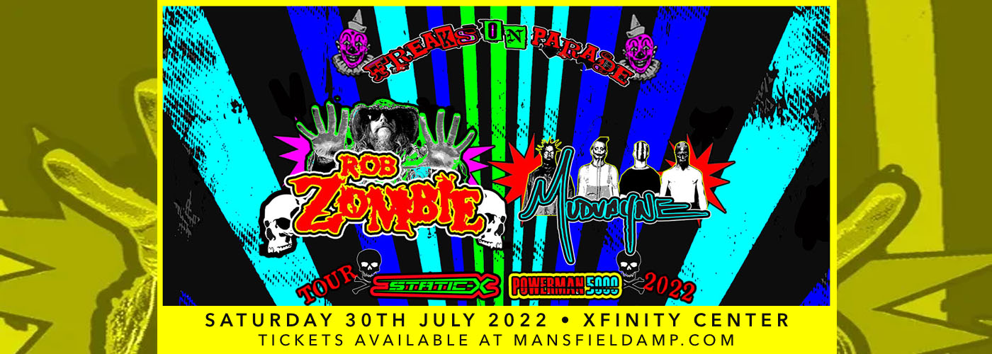 Rob Zombie & Mudvayne at Xfinity Center