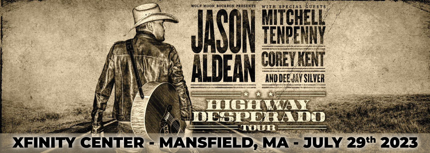 Jason Aldean, Mitchell Tenpenny, Corey Kent & Dee Jay Silver at Xfinity Center