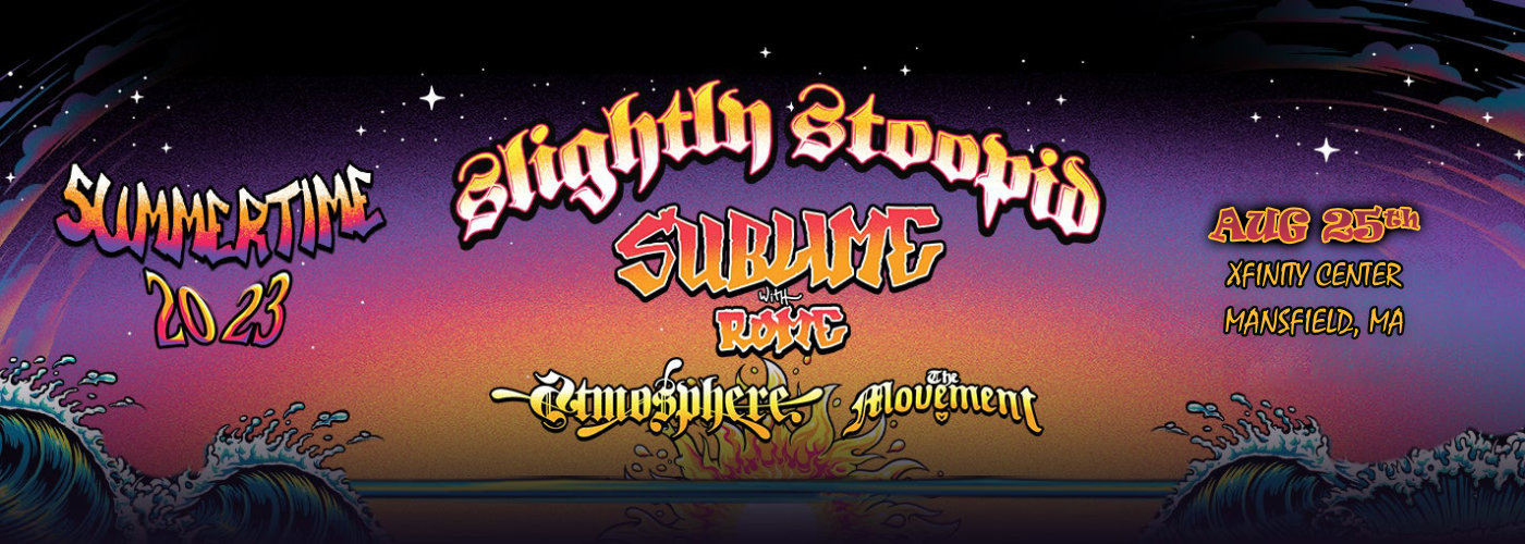 Slightly Stoopid, Sublime with Rome & Atmosphere at Xfinity Center