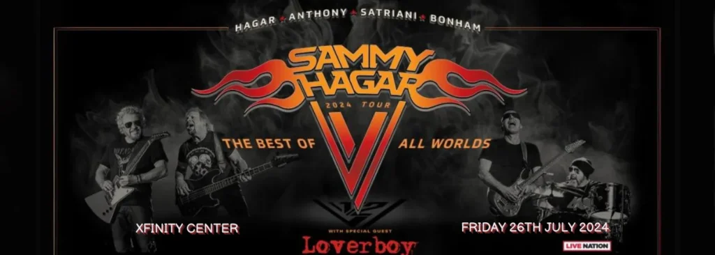 Sammy Hagar & Loverboy at Xfinity Center - MA