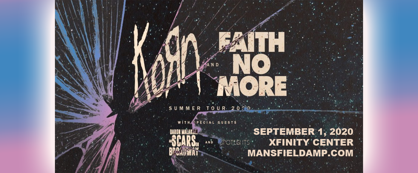 Korn, Faith No More, Helmet & '68 at Xfinity Center