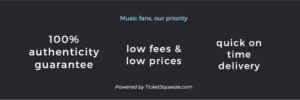 xfinity center ticket guarantees