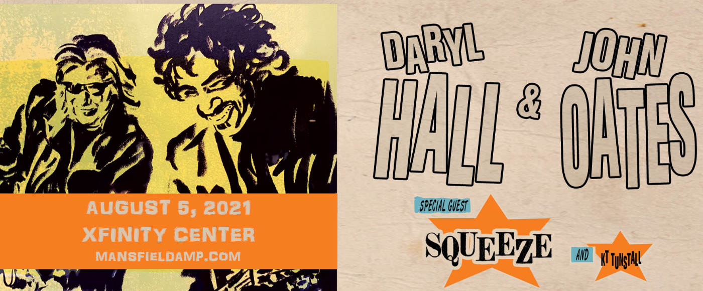 Hall and Oates, KT Tunstall & Squeeze at Xfinity Center