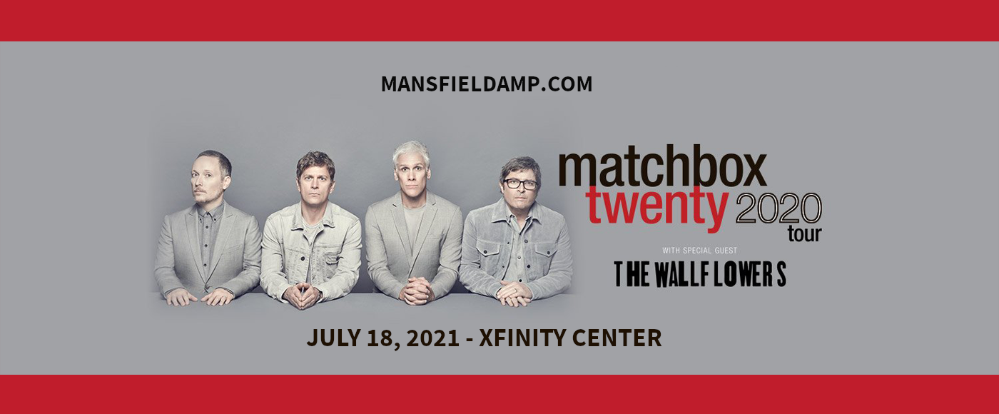 Matchbox Twenty & The Wallflowers at Xfinity Center tickets Matchbox Twenty & The Wallflowers at Xfinity Center