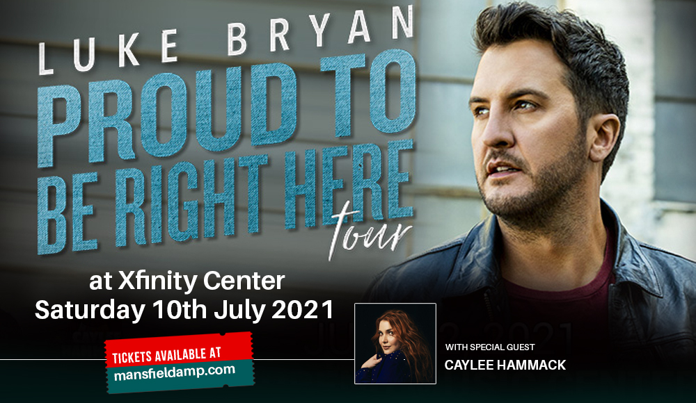 Luke Bryan & Caylee Hammack at Xfinity Center