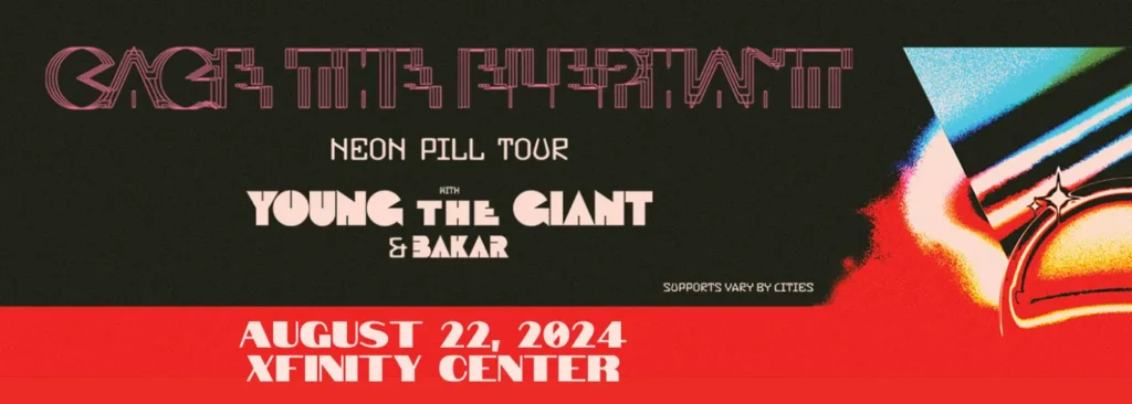 Cage The Elephant & Bakar at Xfinity Center - MA