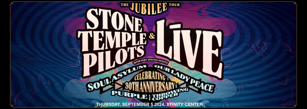 Stone Temple Pilots & Live at Xfinity Center - MA