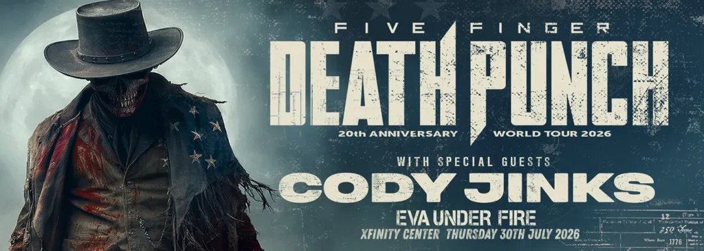 Five Finger Death Punch at Xfinity Center - MA